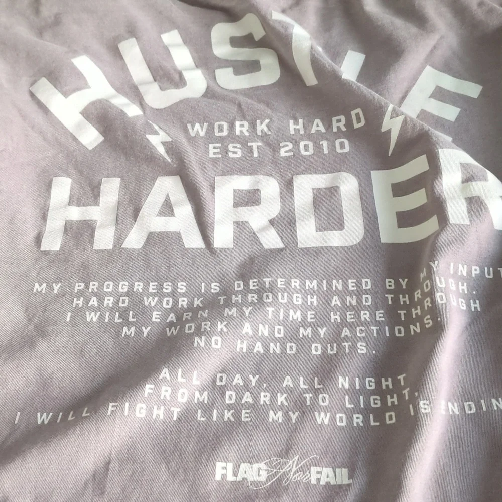 Flag Nor Fail Distressed T-Shirt - Picture 3 of 11